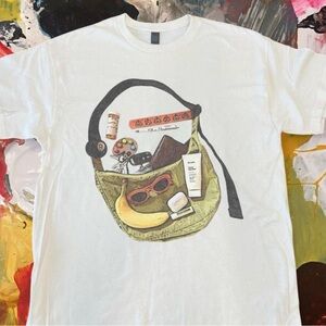 Graphic White Short Sleeve Tee